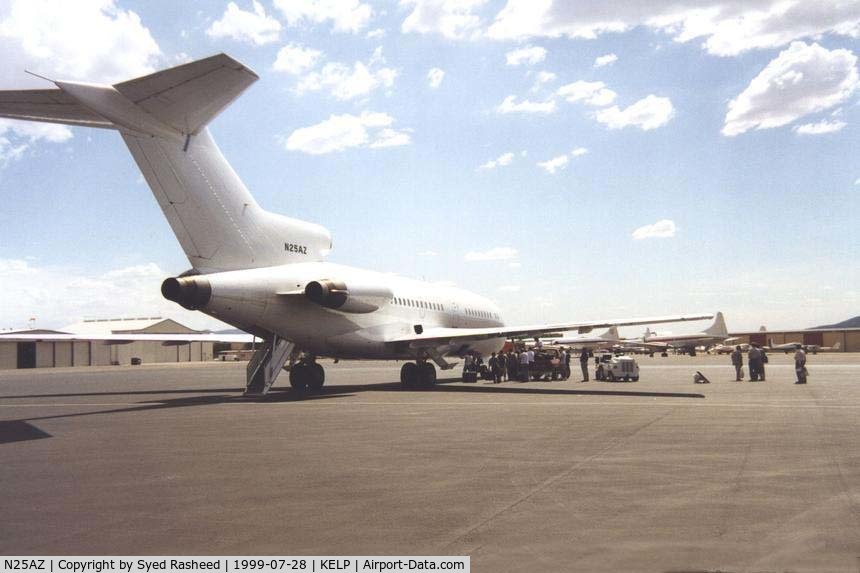 N25AZ, 1965 Boeing 727-30 C/N 18370, N25AZ on ground KELP after completing world tour