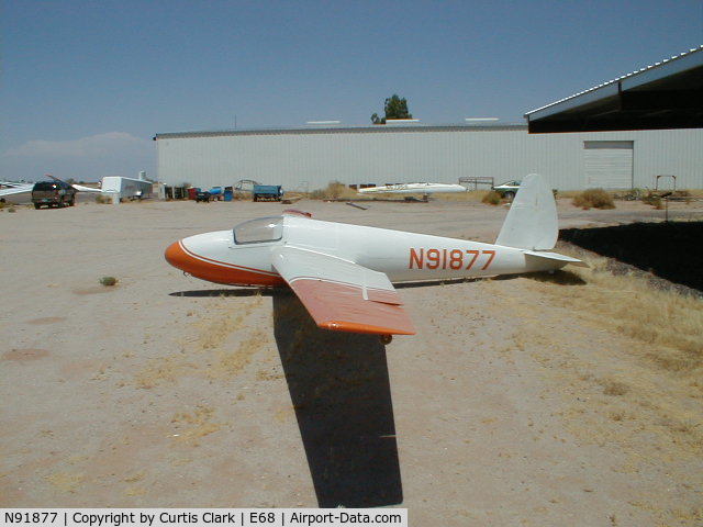 N91877, 1950 Schweizer SGS 1-23 C/N 12, 120 degrees at Estrella Sailport, Arizona