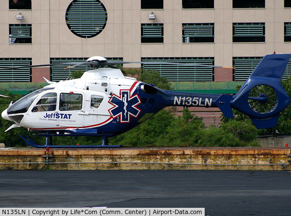 N135LN, 2004 Eurocopter EC-135P-2 C/N 0322, Jeff Stat (Philadelphia, PA.)