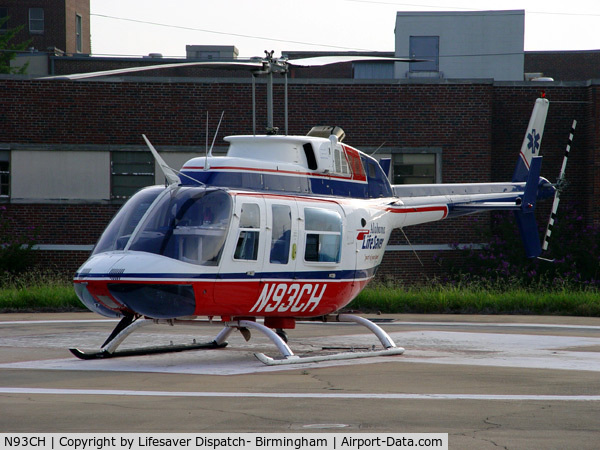 N93CH, 1989 Bell 206L-3 LongRanger III C/N 51314, Lifesaver-1 (Birmingham, AL.)