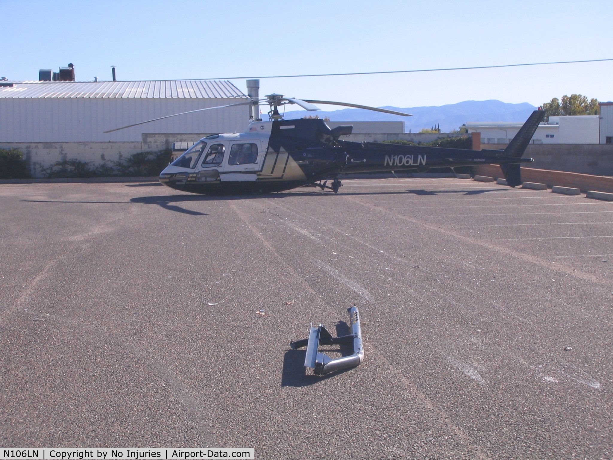 N106LN, 1999 Eurocopter AS-350B-3 Ecureuil Ecureuil C/N 3251, Life*Net Arizona (Hard Landing)