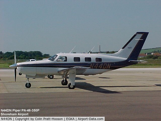 N44DN, 1990 Piper PA-46-350P Malibu Mirage C/N 4622116, Piper PA46 350P Malibu