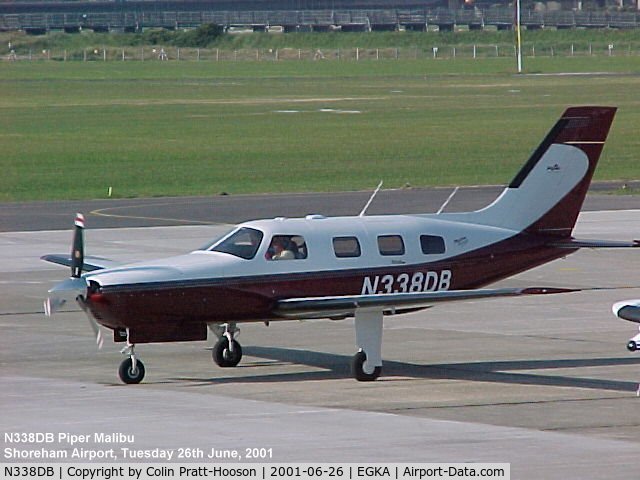 N338DB, 2003 Piper PA-46-500TP C/N 4697155, Piper PA-46-350P Malibu