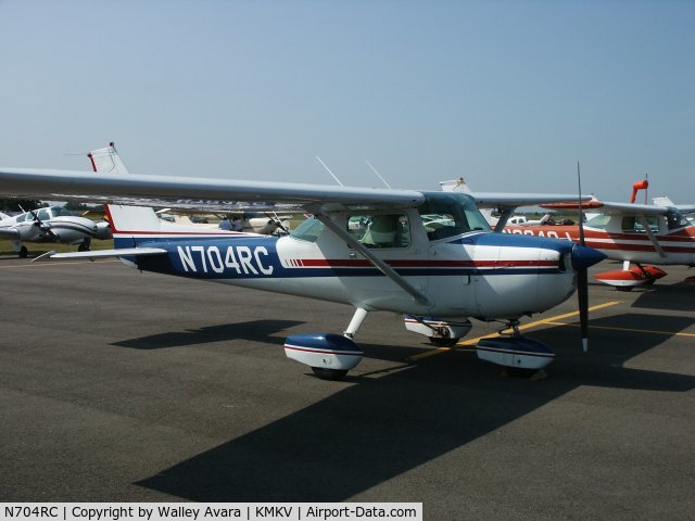 N704RC, 1976 Cessna 150M C/N 15078805, 1976 Cessna 150 in Marksville,LA