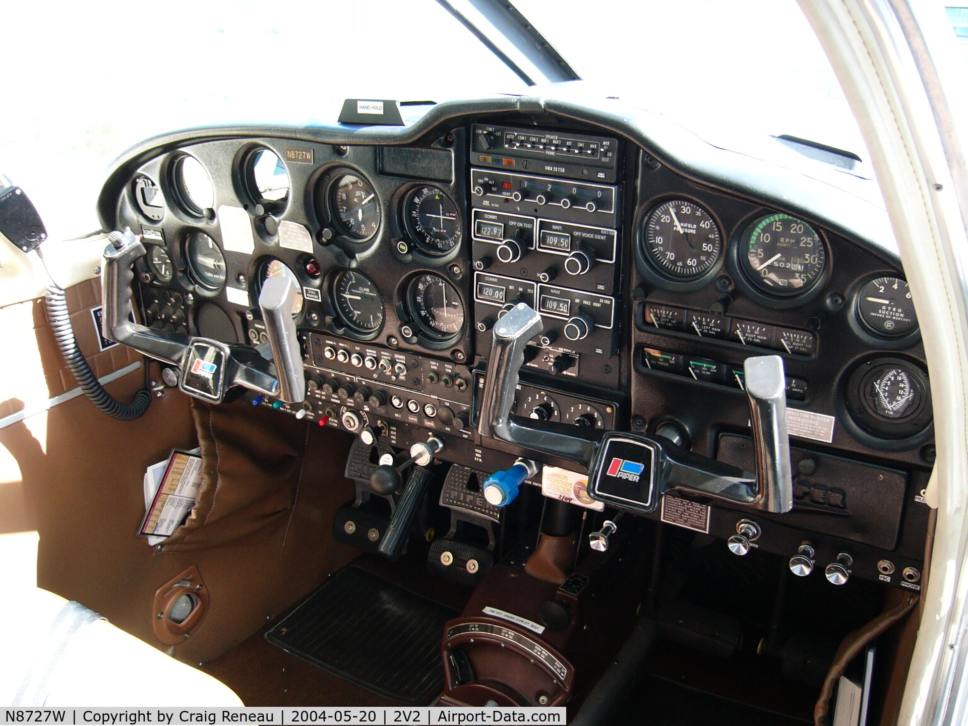 N8727W, 1966 Piper PA-28-235 C/N 28-10799, IFR Panel
