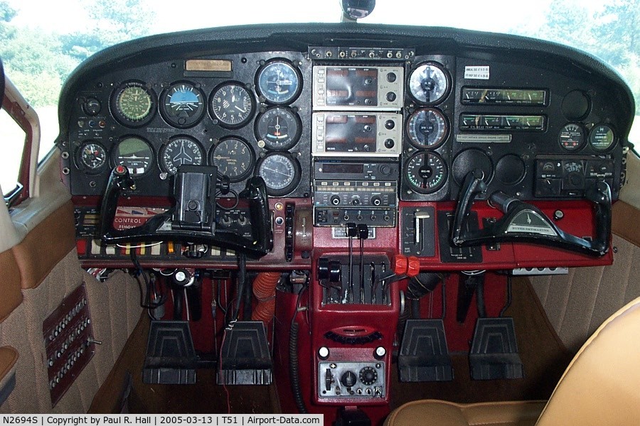 N2694S, 1968 Cessna 337D Super Skymaster C/N 337-0994, Instrument Panel
