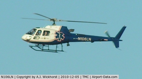 N106LN, 1999 Eurocopter AS-350B-3 Ecureuil Ecureuil C/N 3251, Taken near the Tucson Medical Center
