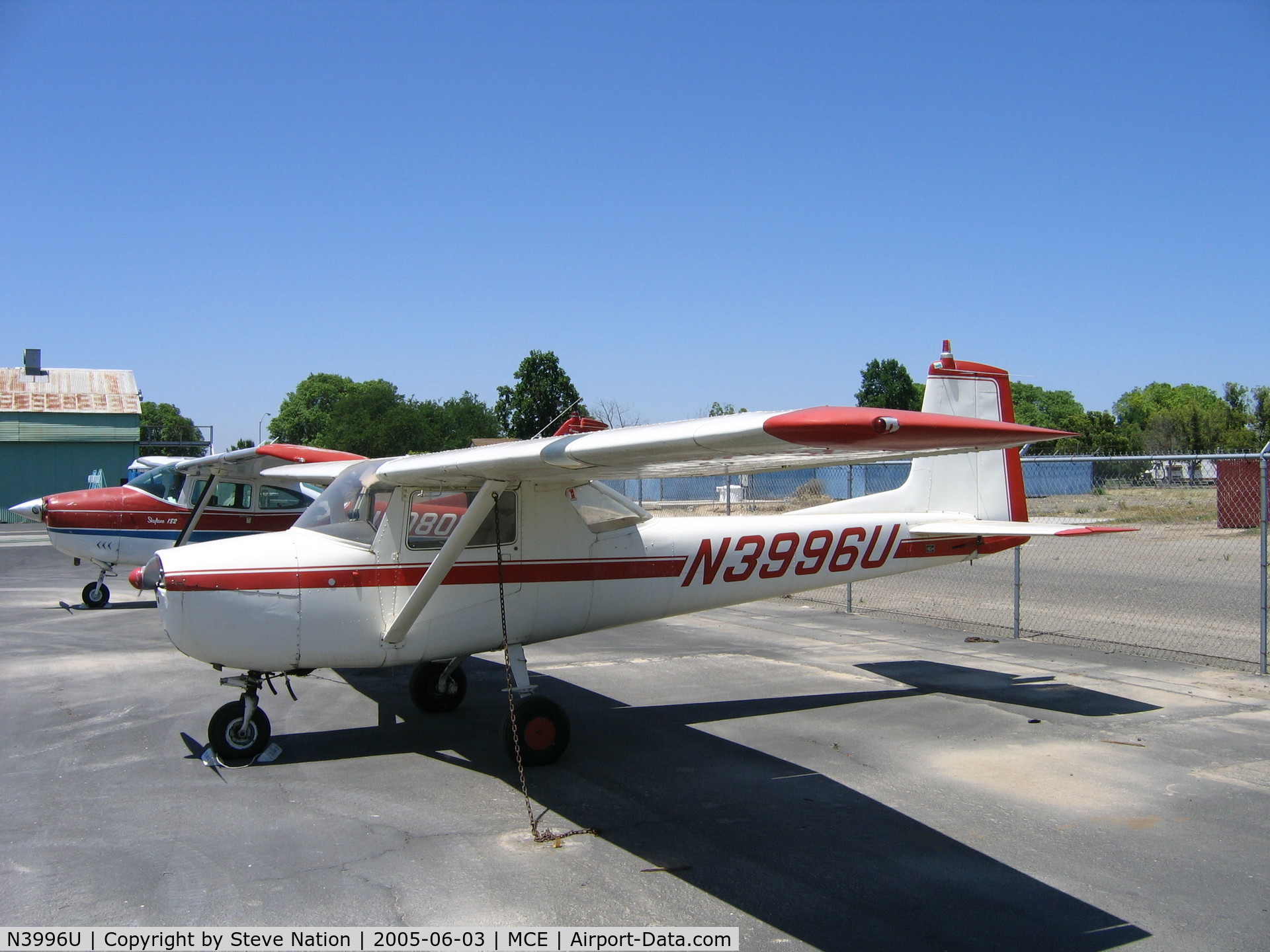 N3996U, 1965 Cessna 150E C/N 15061396, Albert Giguere's 1965 Cessna 150E at Merced, CA