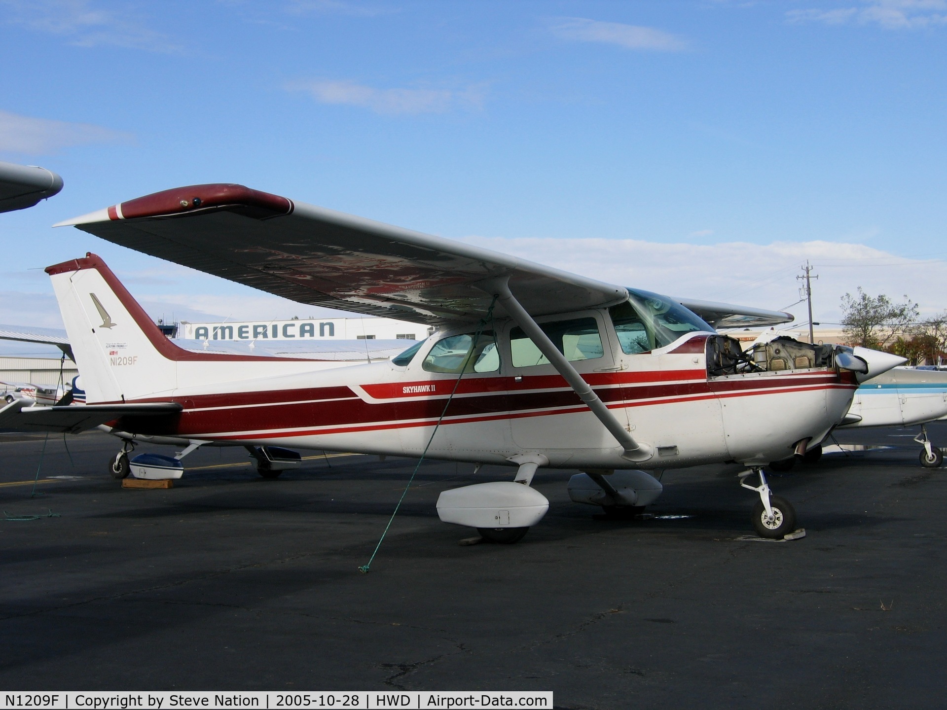 N1209F, 1979 Cessna 172N Skyhawk C/N 172-72970, Flying Viking 1979 Cessna 172N at Hayward, CA