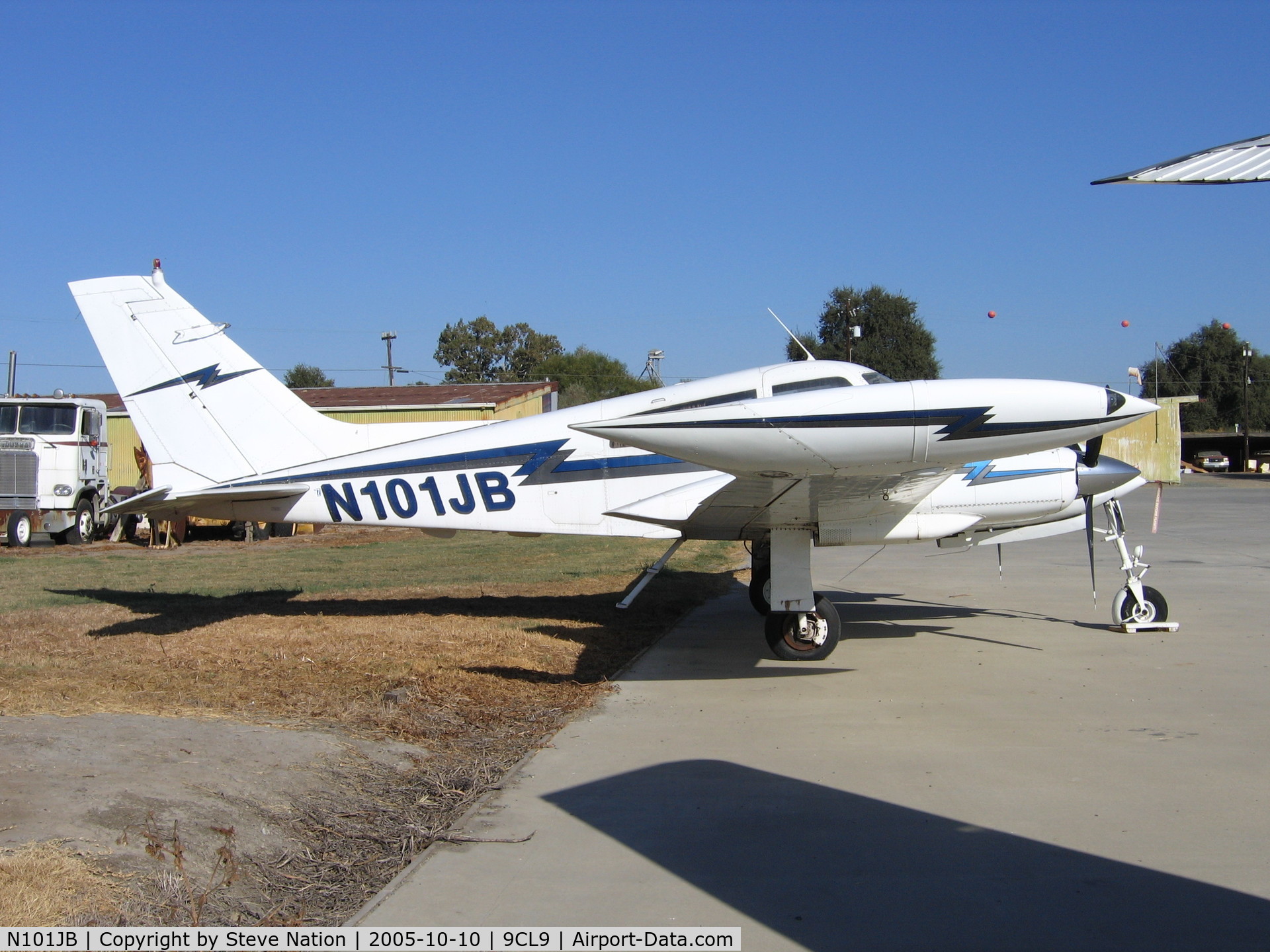 N101JB, 1966 Cessna 310K C/N 310K0110, HKL LLC 1966 Cessna 310K at Spezia Airport, Walnut Grove, CA
