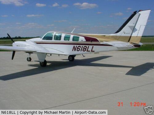 N618LL, 1981 Beech 58 Baron C/N TH-1319, For Sale on eBay 11-05-05