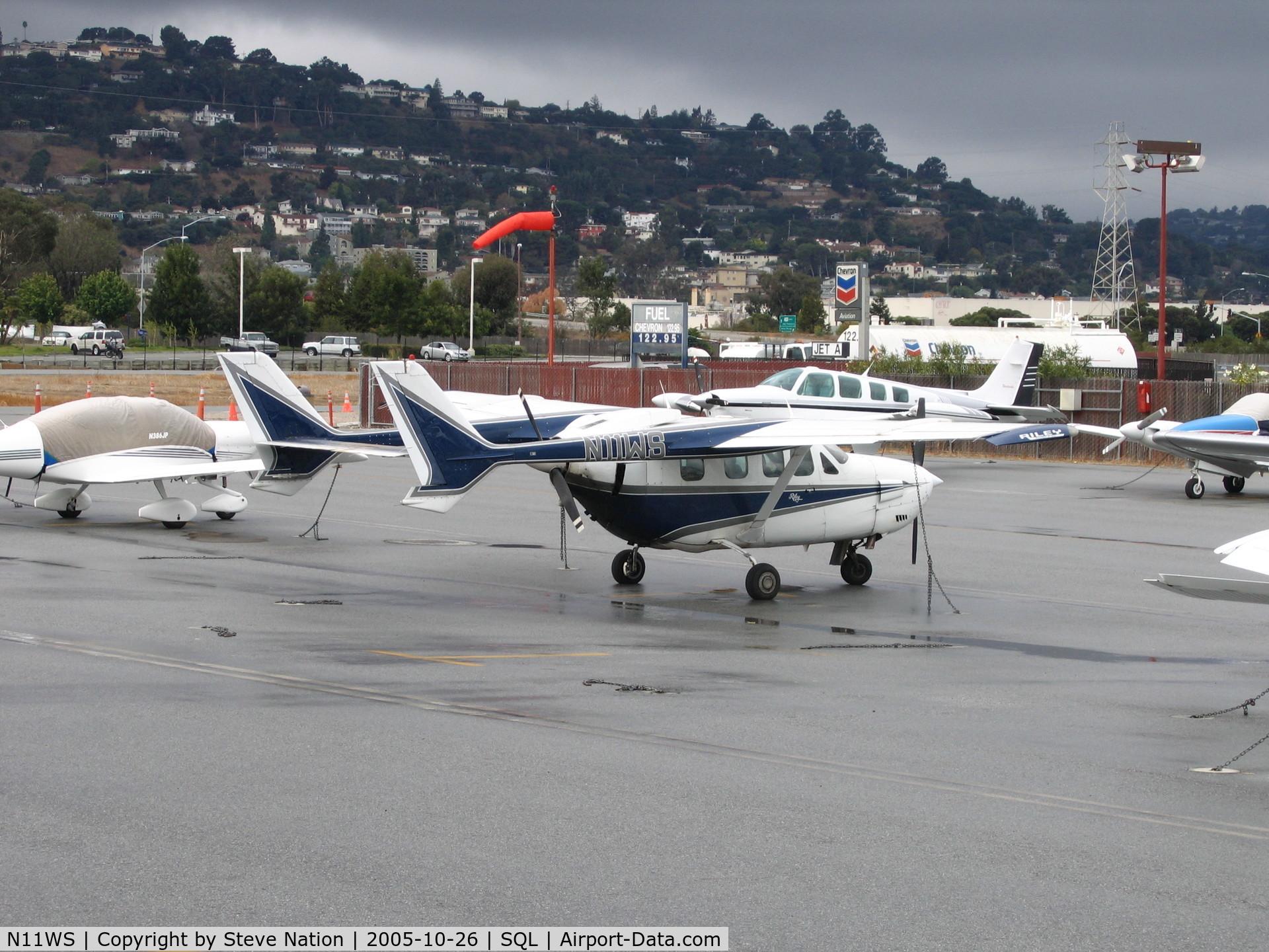 N11WS, 1972 Cessna T337G Turbo Super Skymaster C/N P3370017, Frank Frauenhoff 1972 Cessna T337G at San Carlos, CA
