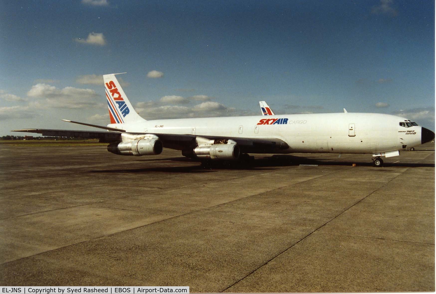 EL-JNS, 1963 Boeing 707-323C C/N 18689, Skyair Cargo B707 Freighter