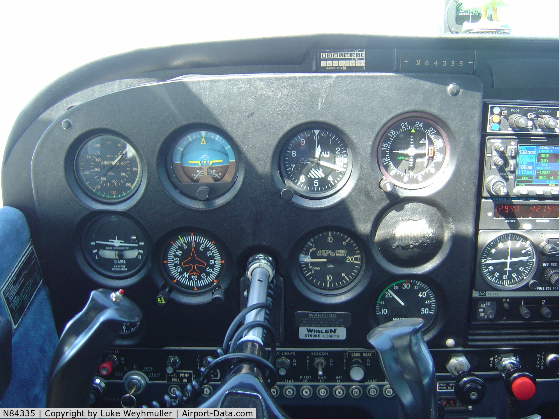 N84335, 1969 Cessna 172K Skyhawk C/N 17258424, Instrument Panel