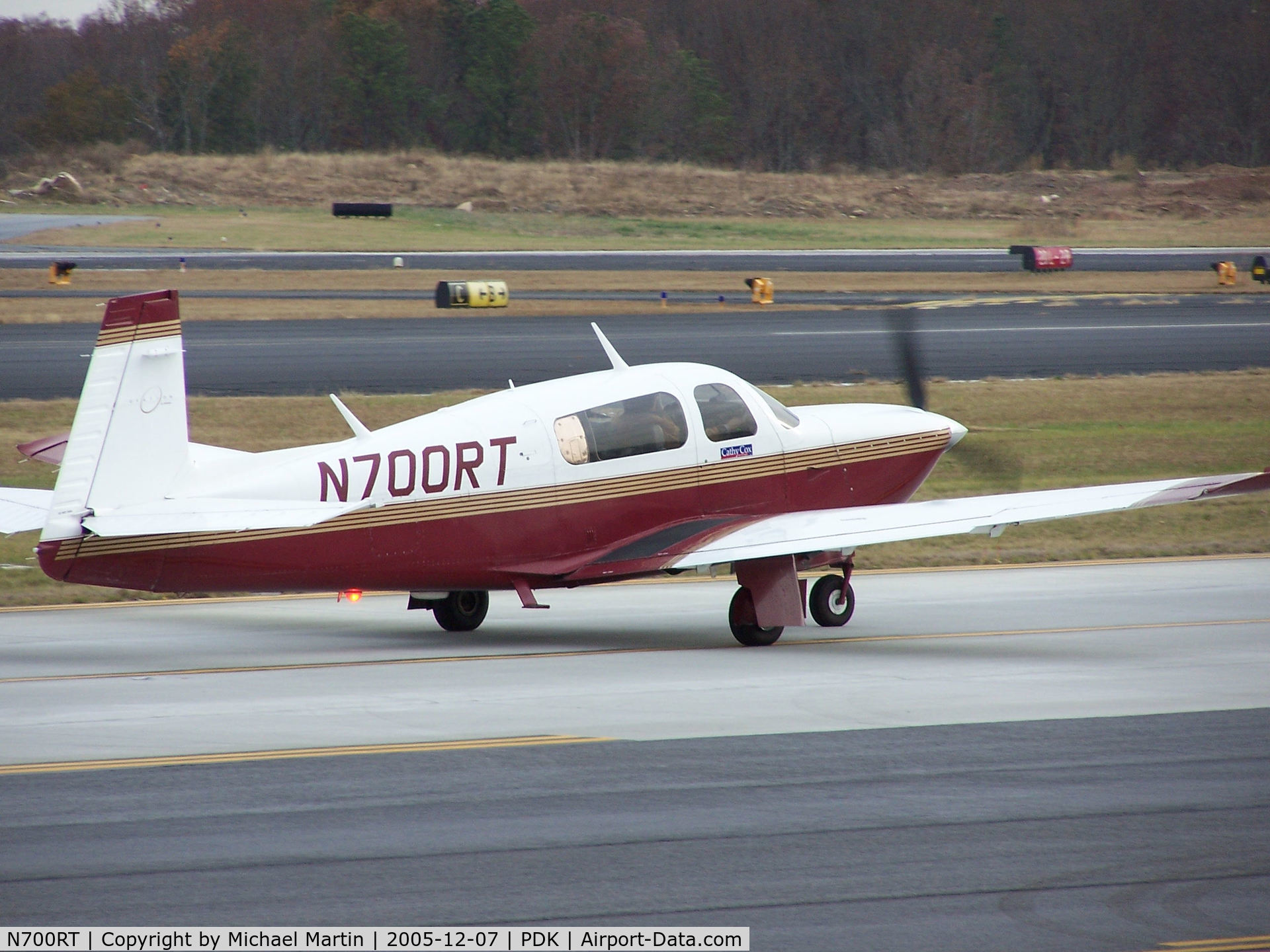 N700RT, 1996 Mooney M20R Ovation C/N 29-0097, Taxing to Runway 2R