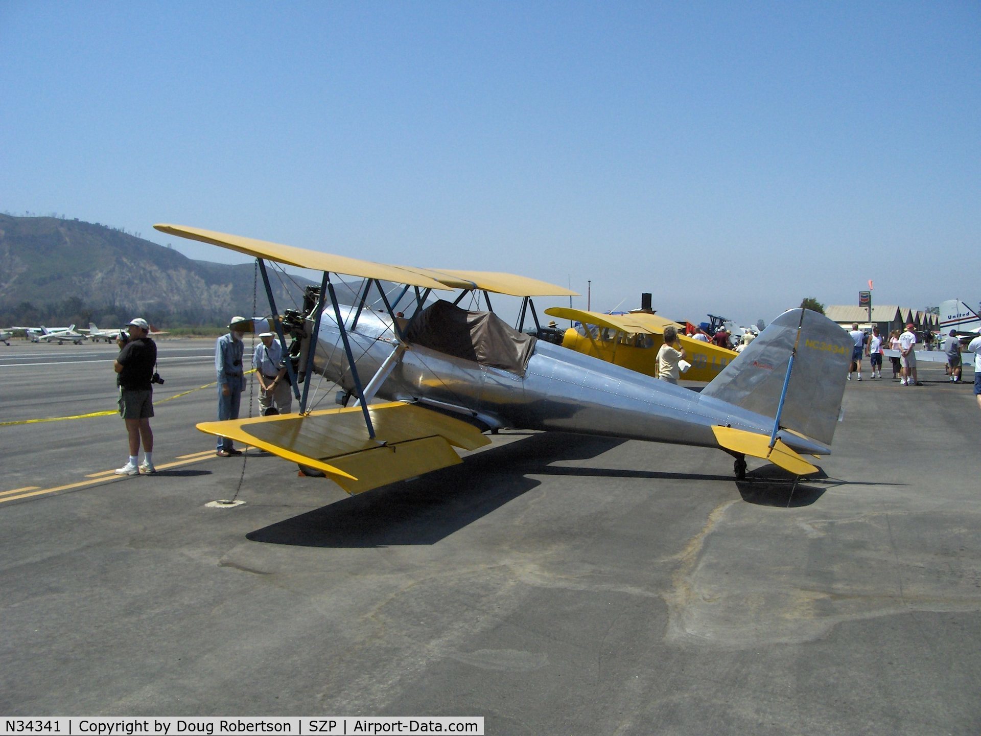 N34341, 1943 Meyers OTW-160 C/N 86, 1943 Meyers OTW-160 (Out To Win) Kinner R5 160 Hp, USA Civilian Pilot Training Program Primary tandem trainer