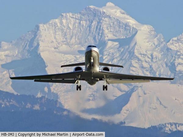 HB-IMJ, 1997 Gulfstream Aerospace Gulfstream V C/N 517, Final Approach