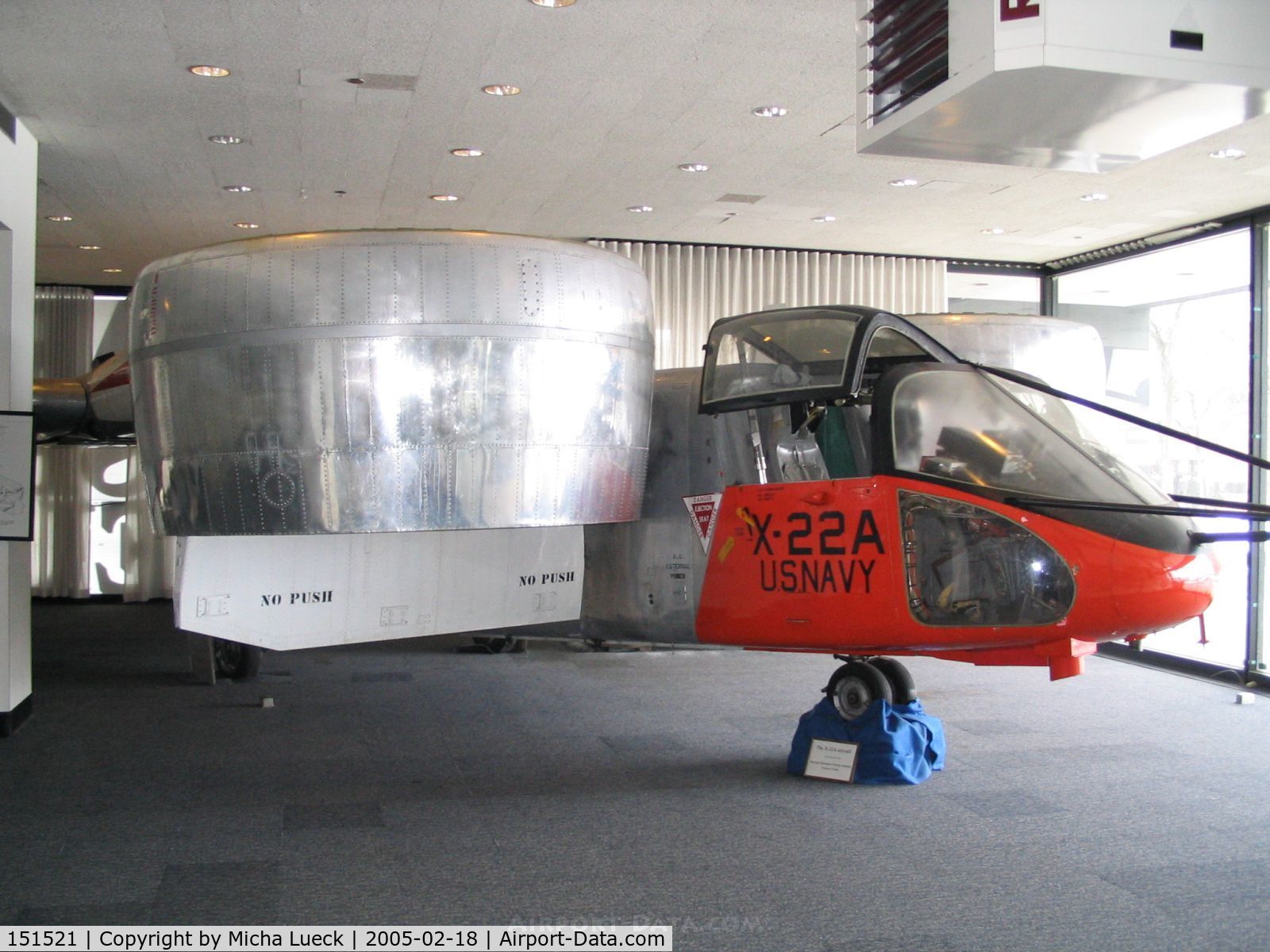 151521, 1966 Bell X-22A C/N 151521, Preserved at the Niagara Aerospace Museum