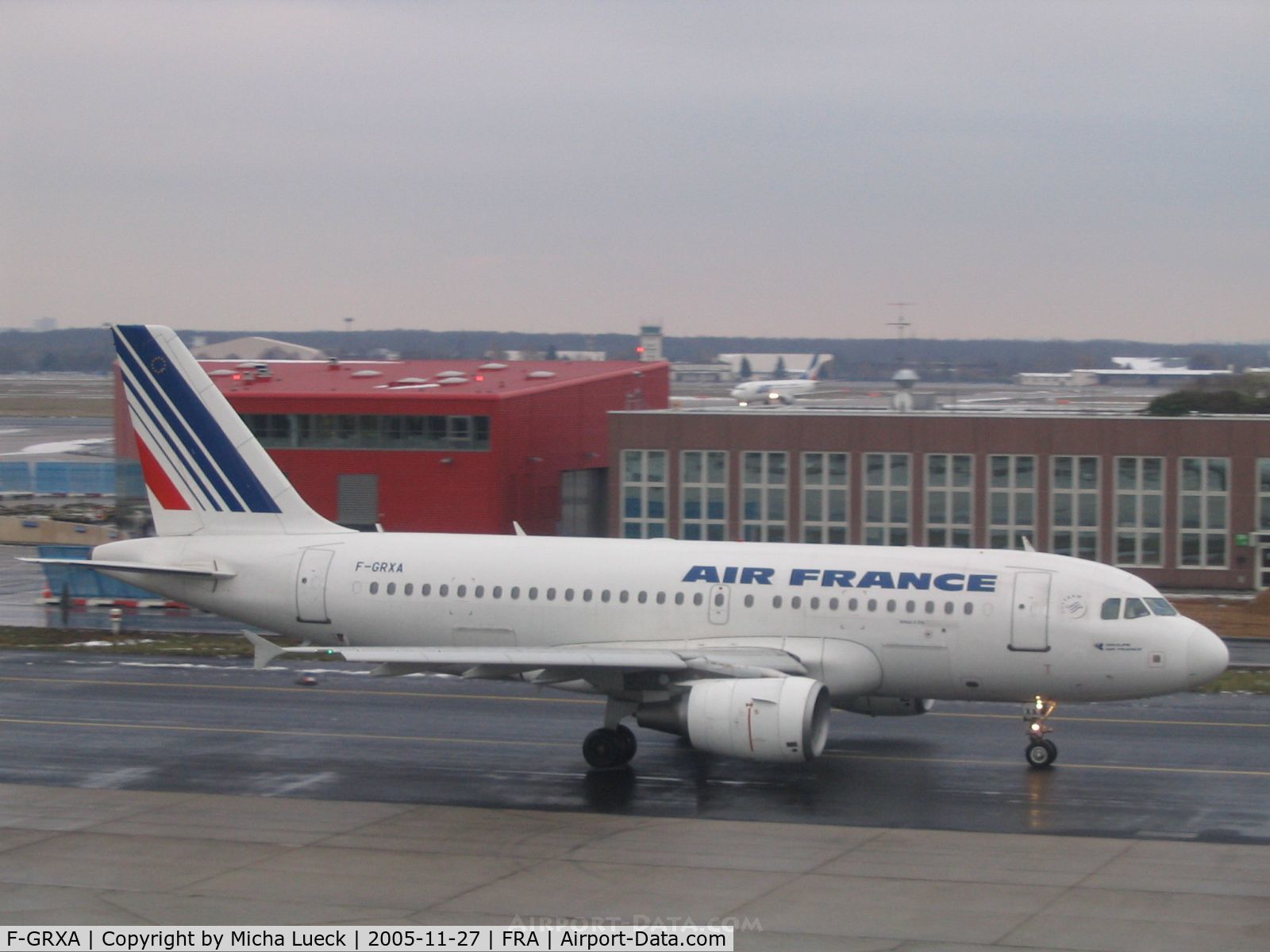 F-GRXA, 2001 Airbus A319-111 C/N 1640, A frequent visitor in Frankfurt