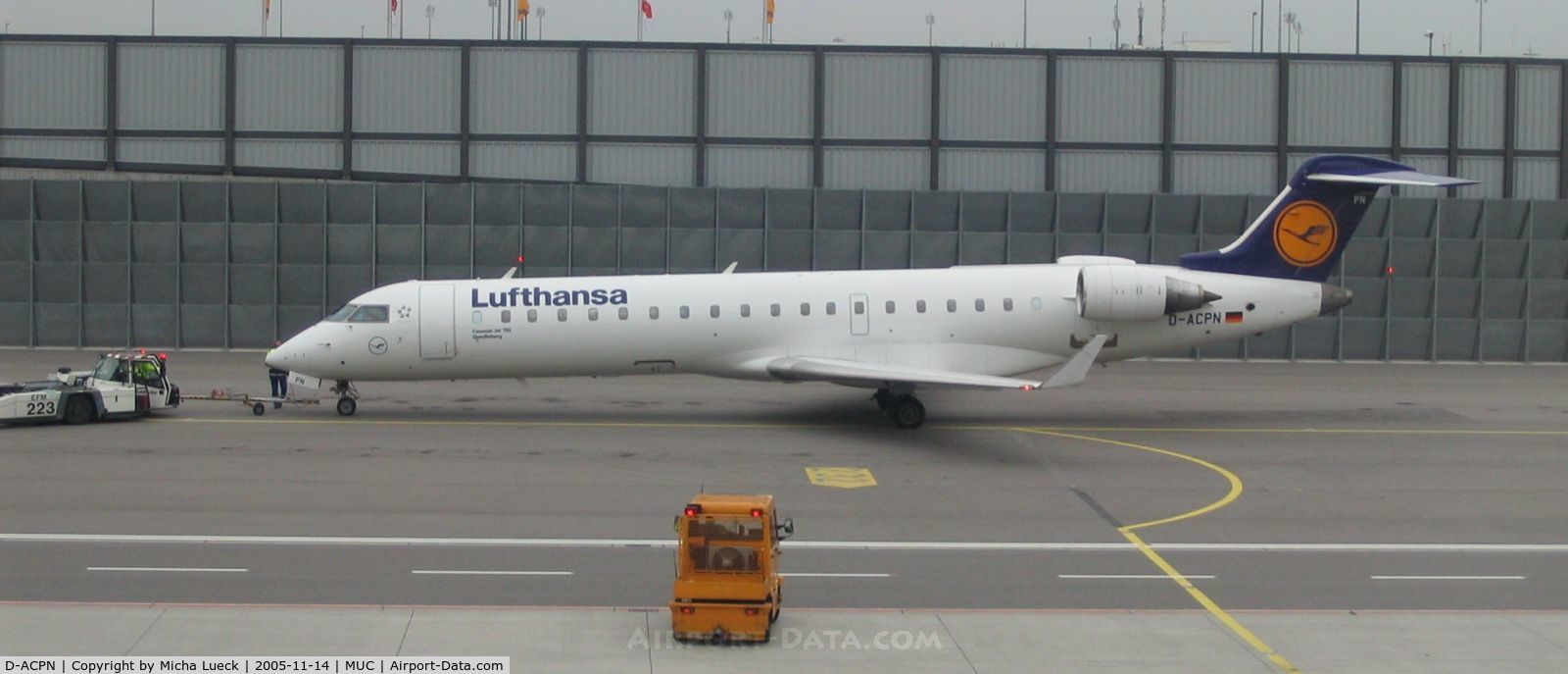 D-ACPN, 2003 Bombardier CRJ-701ER (CL-600-2C10) Regional Jet C/N 10083, Lufthansa Cityline and Team Lufthansa operate a large number of Canadair Regional Jets