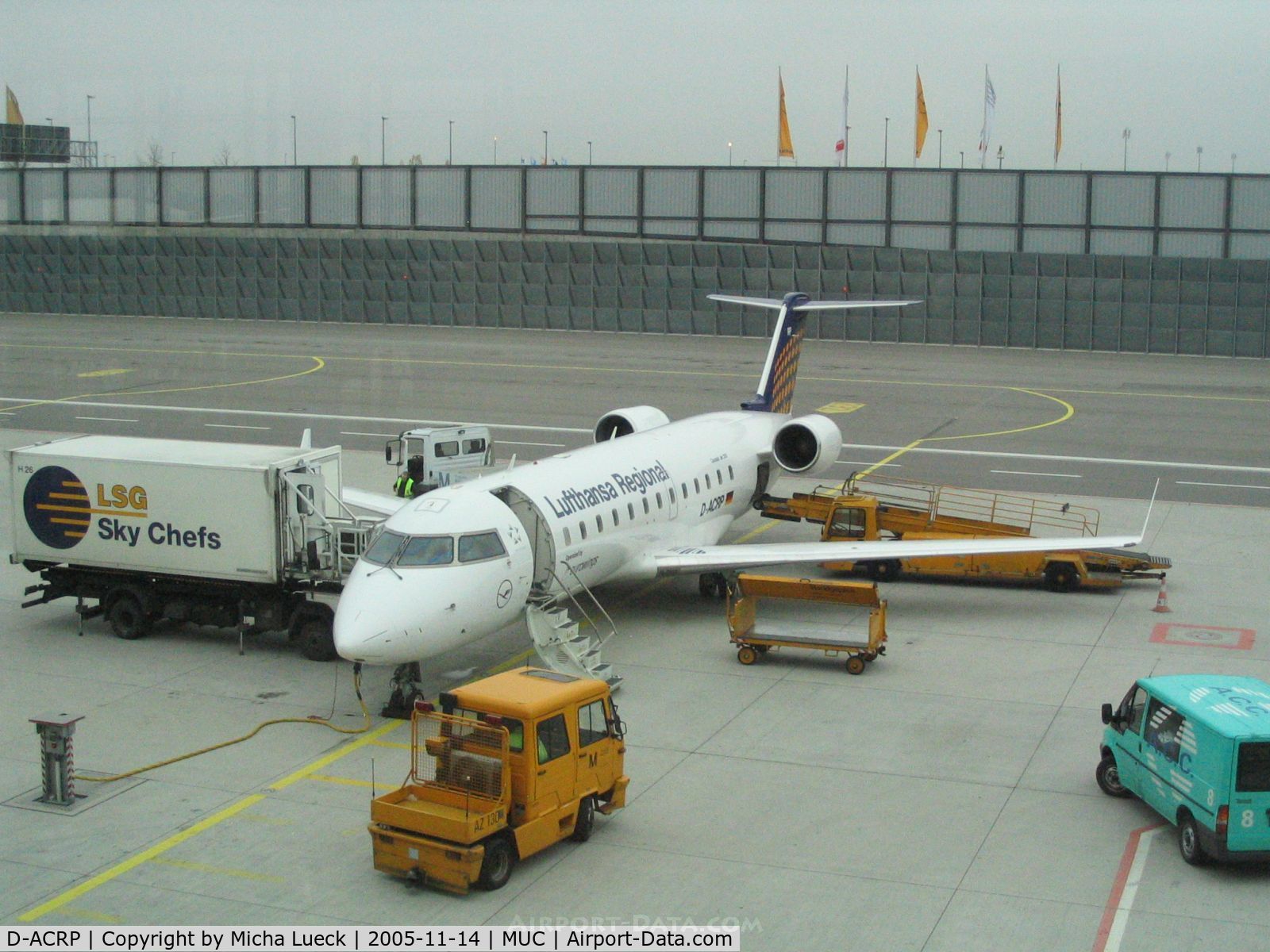 D-ACRP, 2002 Bombardier CRJ-200ER (CL-600-2B19) C/N 7625, Lufthansa Cityline and Team Lufthansa operate a large number of Canadair Regional Jets