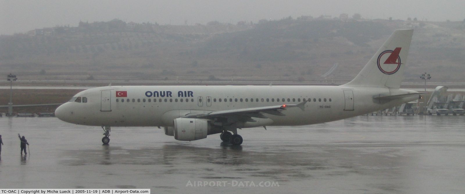 TC-OAC, 1992 Airbus A320-212 C/N 313, Torrential rainfalls in Izmir