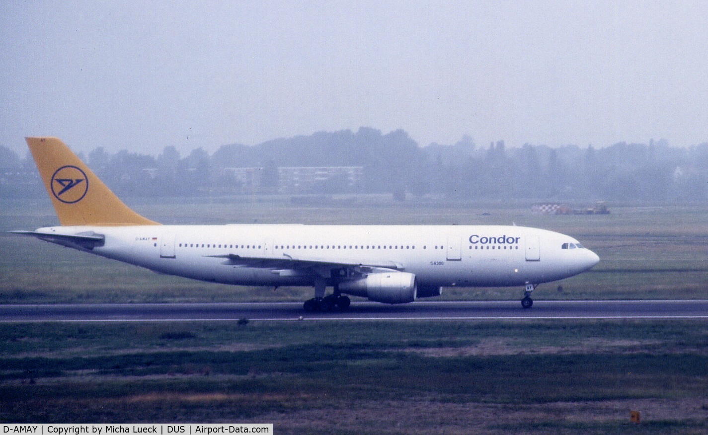 D-AMAY, 1975 Airbus A300B4-2C/103 C/N 020, June 1988