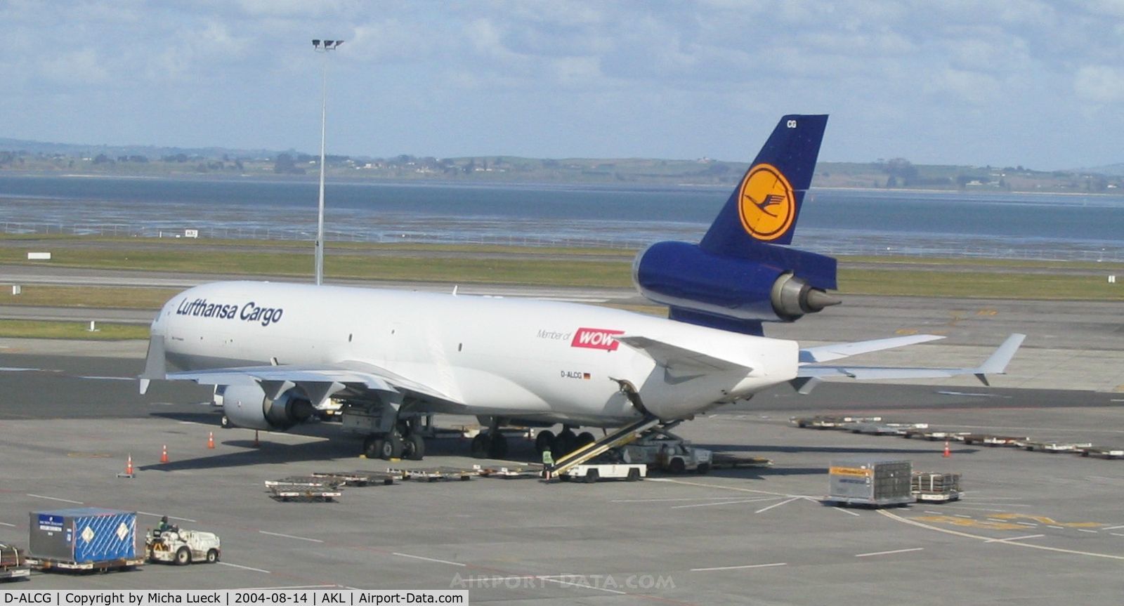 D-ALCG, 1999 McDonnell Douglas MD-11F C/N 48799, On the round-the-world cargo run
