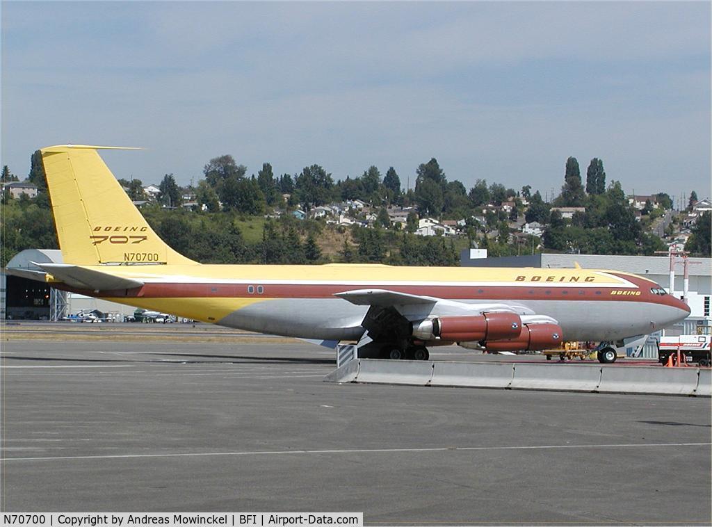 N70700, 1954 Boeing 367-80 C/N 17158, The first B707 - or 'Dash 80', the very same aircraft that made the famous barrel roll over Lake Washington in 1955 and it was flown to Washington DC in 2003 to be a part of the Smithsonian collection.