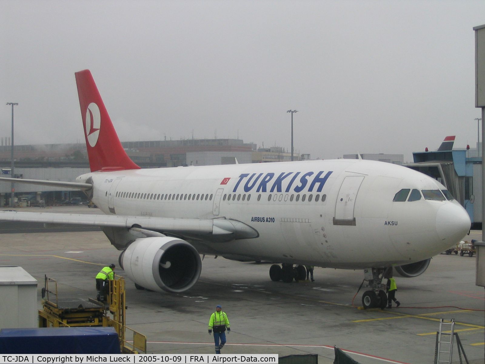 TC-JDA, 1989 Airbus A310-304 C/N 496, Turkish Airlines' A310 at Frankfurt/Main