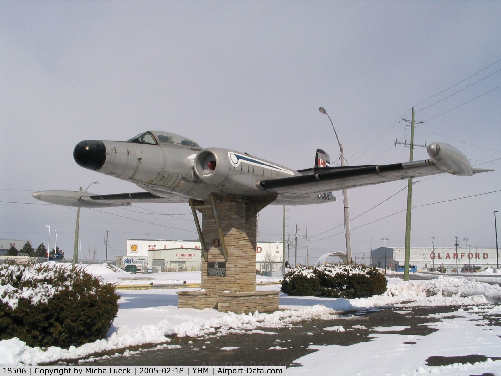 18506, Avro Canada CF-100 Mk.5 Canuck C/N 406, Preserved at Hamilton Airport