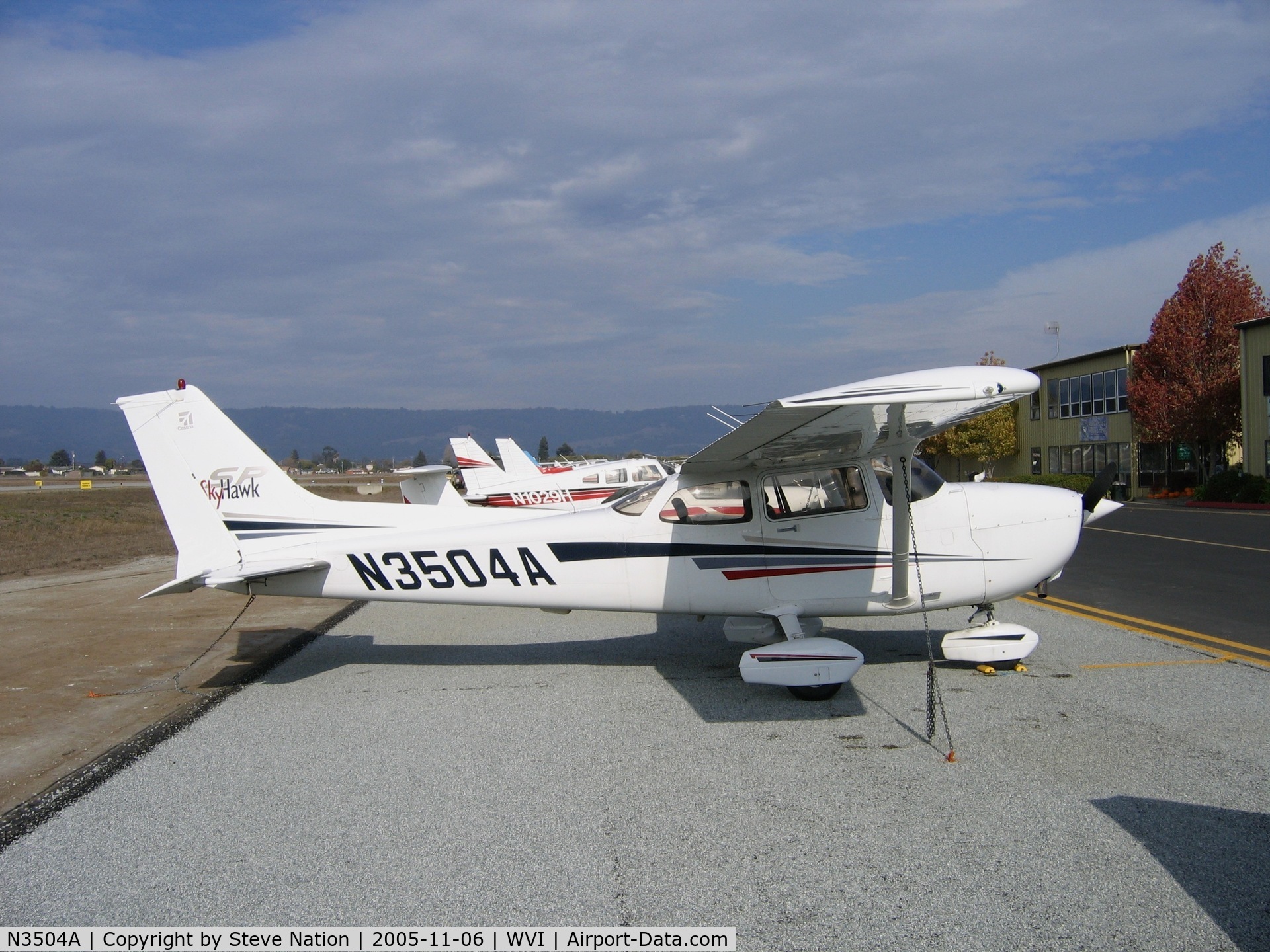 N3504A, Cessna 172S C/N 172S8857, Gryphon Aire LLC 2005 Cessna 172SP at Watsonville, CA
