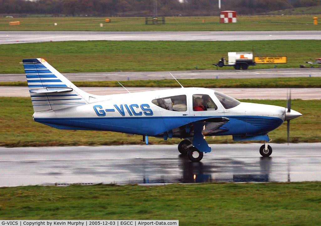 G-VICS, 1998 Rockwell Commander 114B C/N 14655, Looks like they have been to town to do some Xmas shopping.