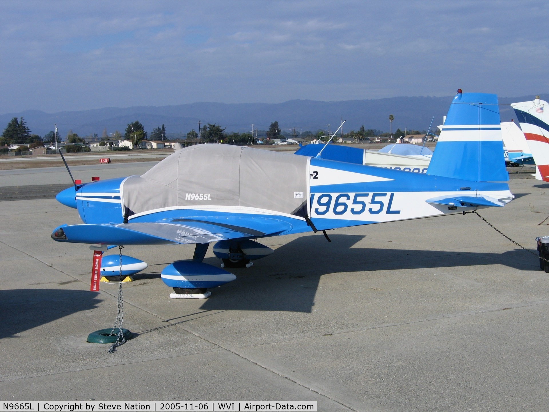N9665L, 1973 Grumman American AA-1B Trainer C/N AA1B-0165, 1973 Grumman American AA-1B at Watsonville, CA