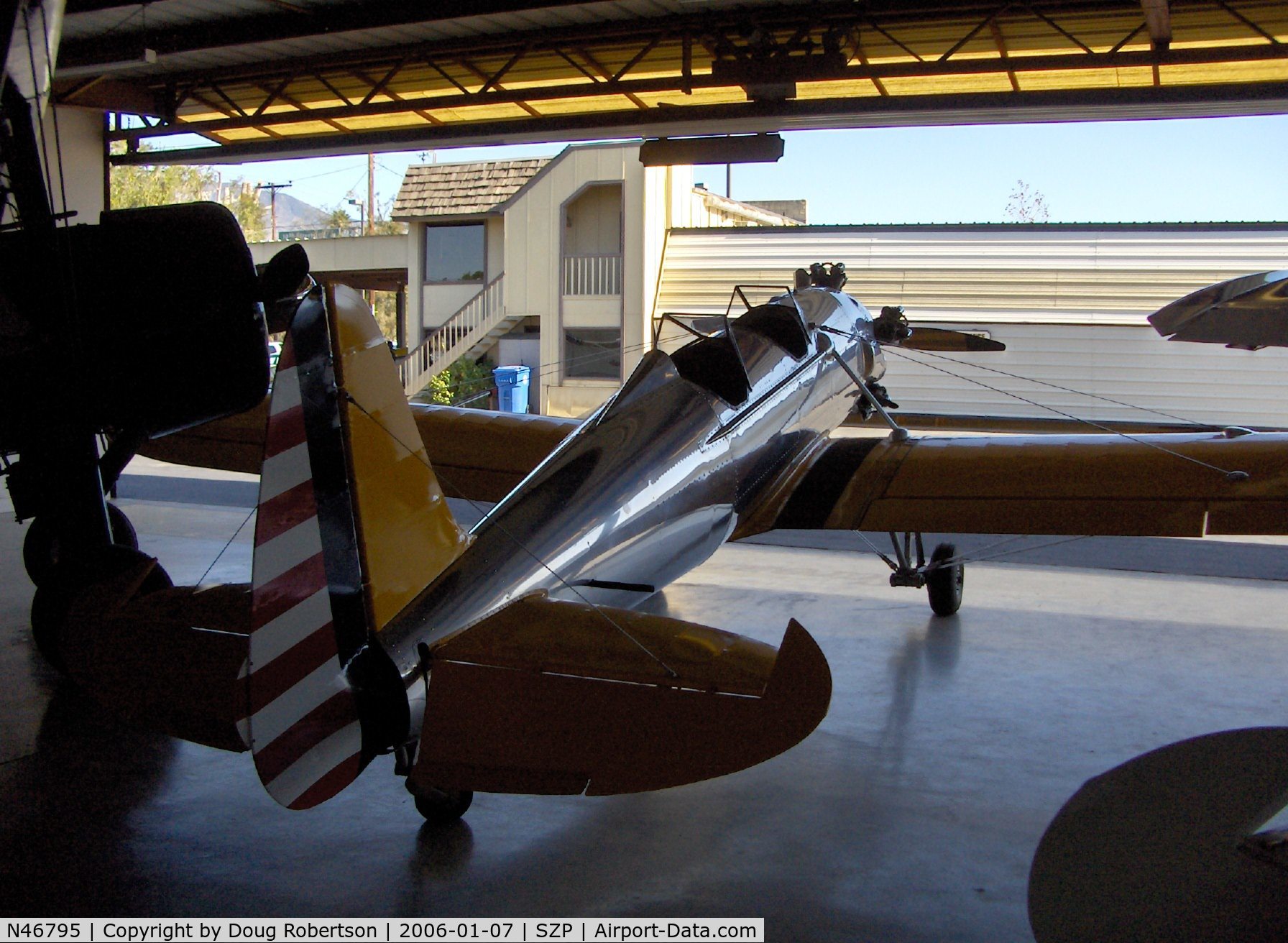 N46795, 1942 Ryan Aeronautical ST3KR C/N 1721, 1945 Ryan Aeronautical ST-3KR as USAAC PT-22, Kinner R540 160 Hp