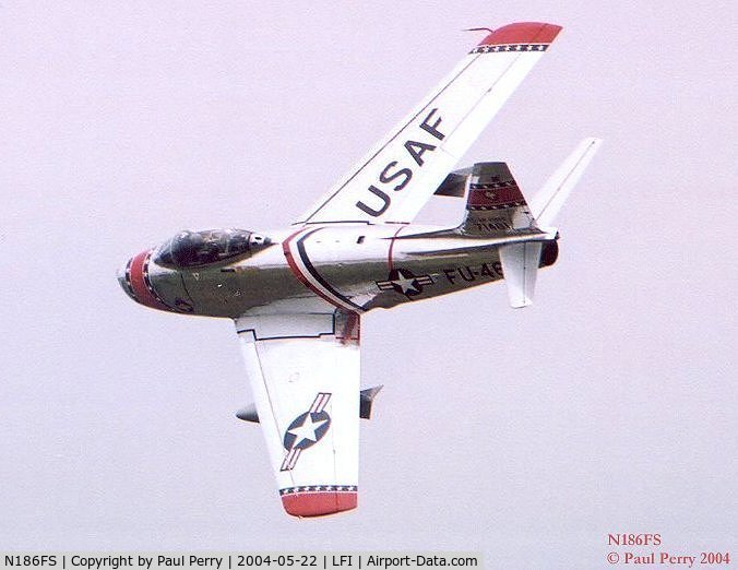 N186FS, 1956 Canadair CL-13B Sabre 6 C/N 1461, Another beautiful Sabre