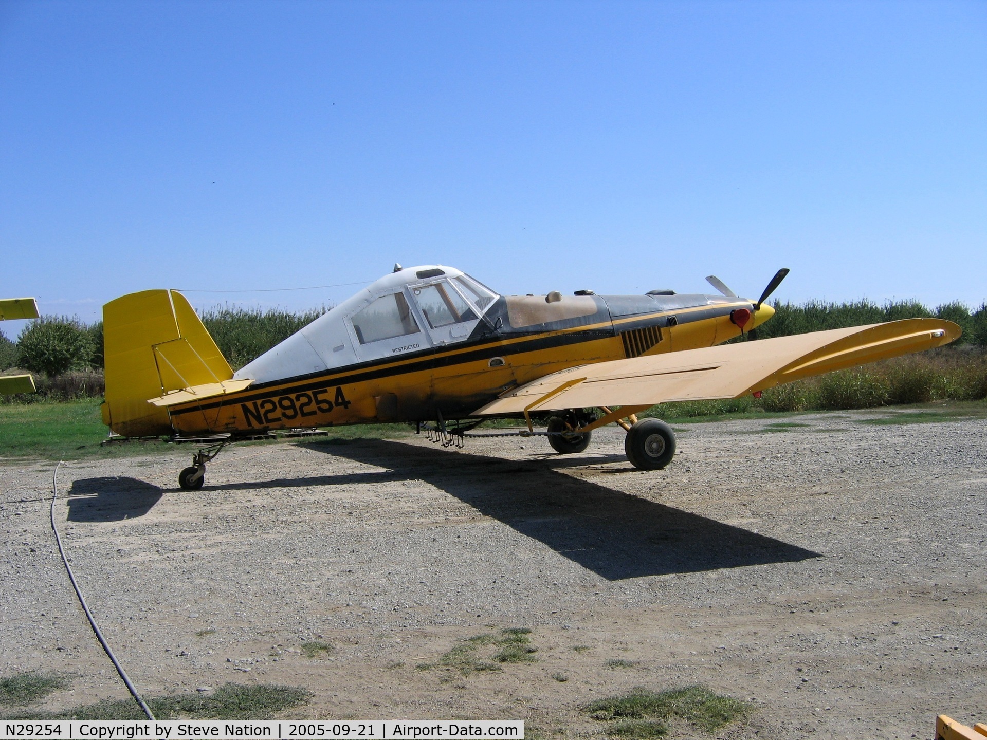 N29254, Ayres S-2R C/N R1340-008DC, Ag-Aviation Ayres S2R-T34 sprayer near Hamilton City, CA