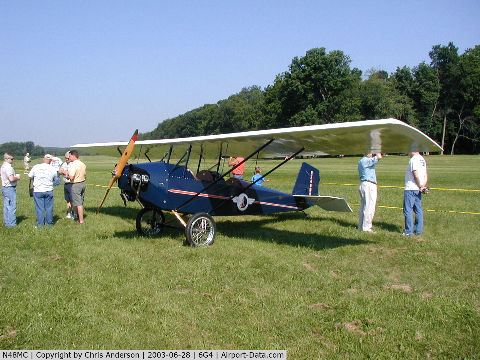 N48MC, 1998 Pietenpol Air Camper C/N 189, Wynkoop Waco Reunion and Fly-in