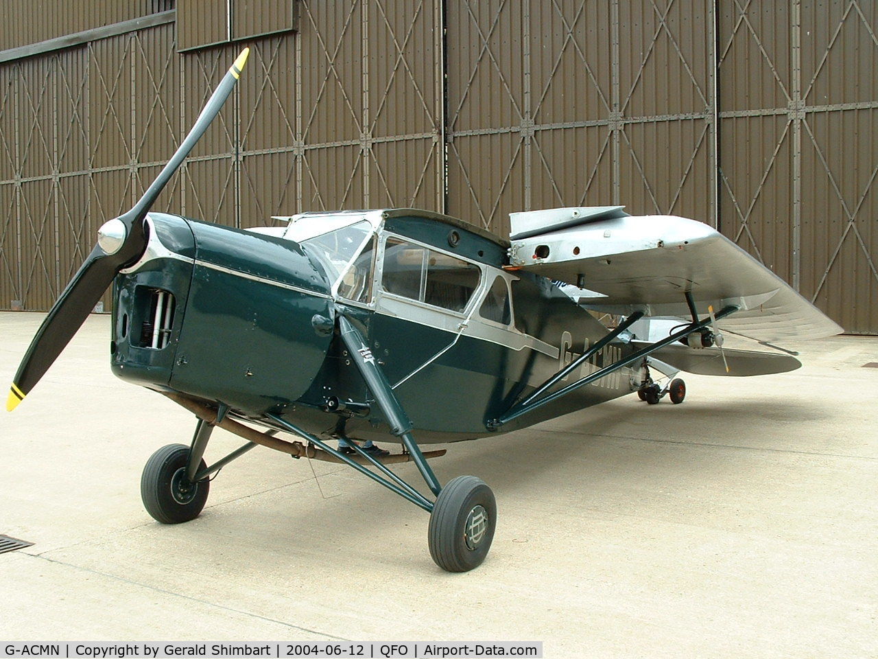 G-ACMN, 1934 De Havilland DH.85 Leopard Moth C/N 7050, De Havilland DH85 Leopard Moth
