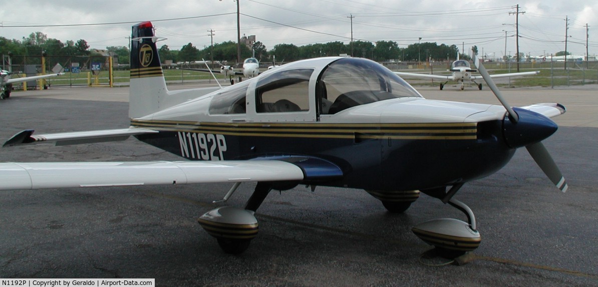 N1192P, 1991 American General AG-5B Tiger C/N 10033, taken in 2002 after complete remodel