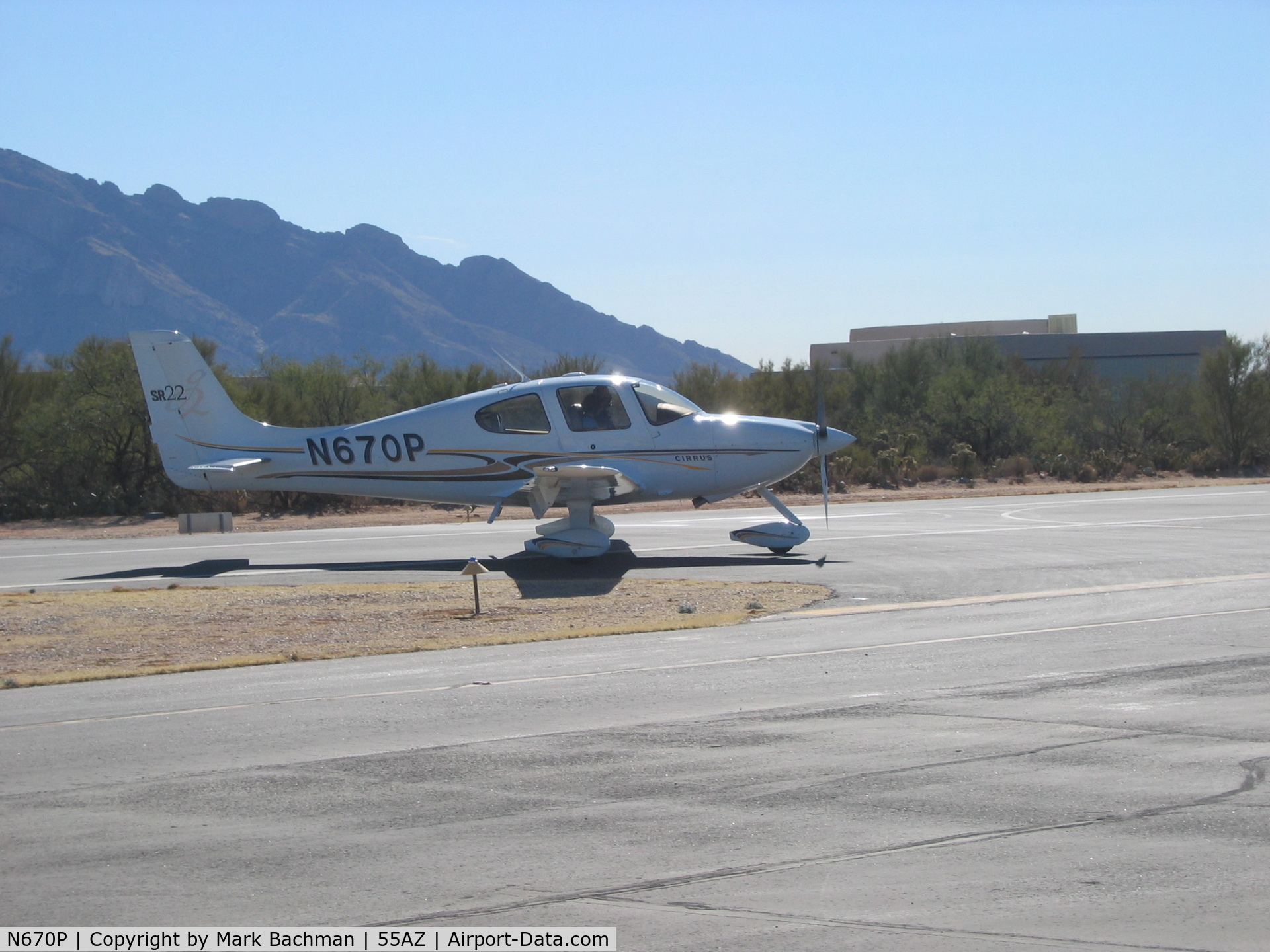 N670P, 2004 Cirrus SR22 C/N 1166, N670P at La Cholla Airpark, Tucson AZ