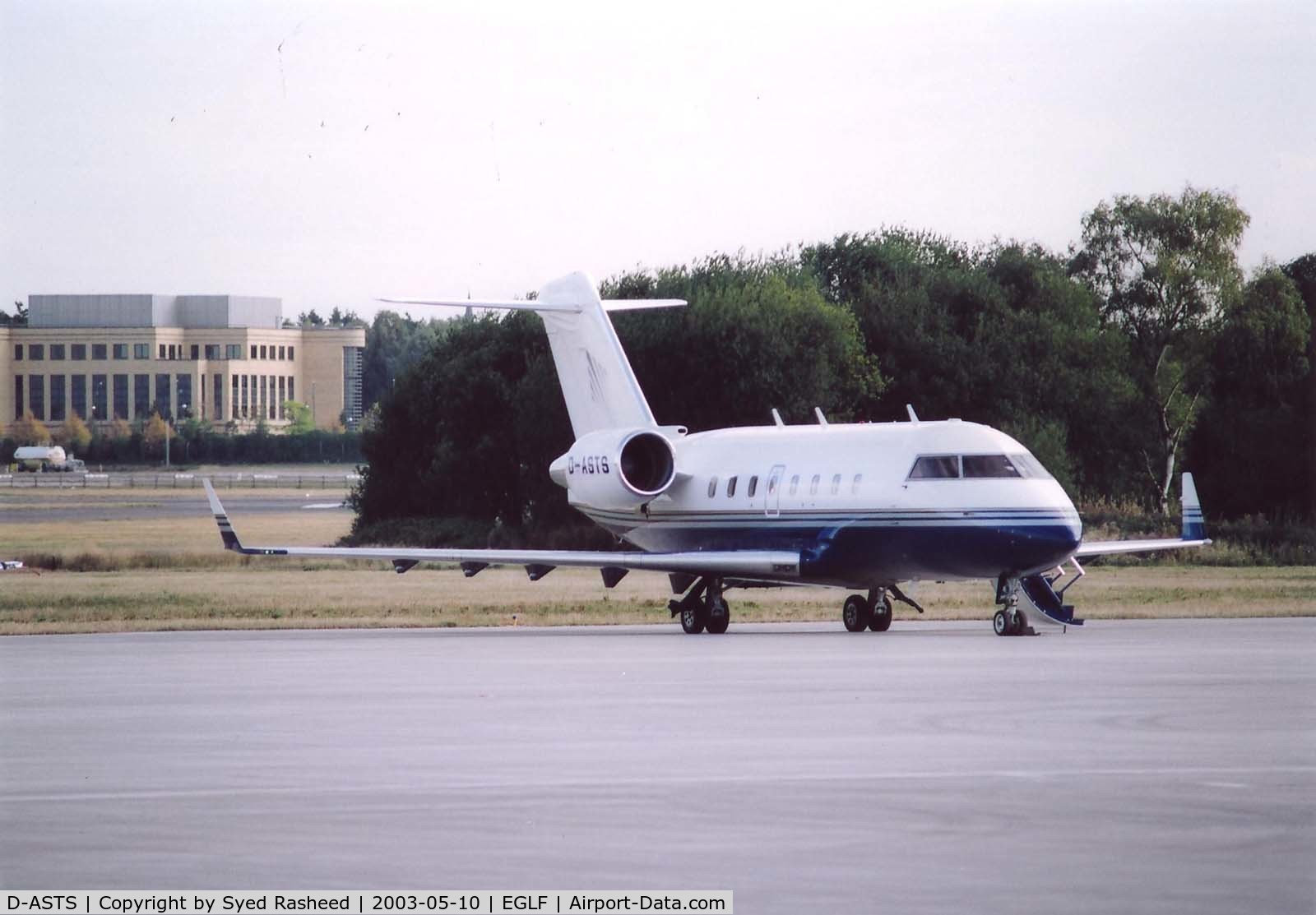 D-ASTS, 1998 Bombardier Challenger 604 (CL-600-2B16) C/N 5378, CL604