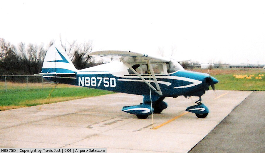 N8875D, 1958 Piper PA-22-160 Tri Pacer C/N 22-6049, 1958 Piper Tripacer