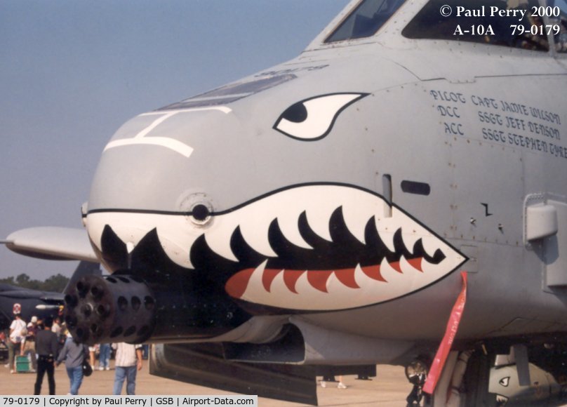 79-0179, 1979 Fairchild Republic A-10C Thunderbolt II C/N A10-0443, All the Warthogs of the 23rd Fighter Group sport this fine paintjob