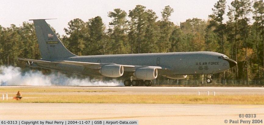 61-0313, 1961 Boeing KC-135R Stratotanker C/N 18220, Smok'em if you got'em!