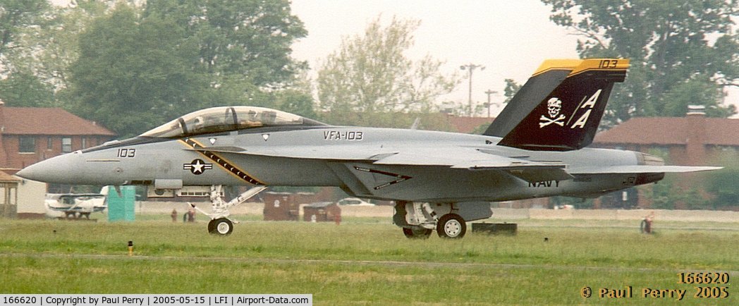 166620, Boeing F/A-18F Super Hornet C/N F113, 