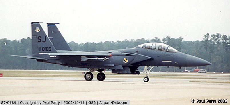 87-0189, 1987 McDonnell Douglas F-15E Strike Eagle C/N 1054/E029, Mud Hens are such pretty birds, I can't get enough!