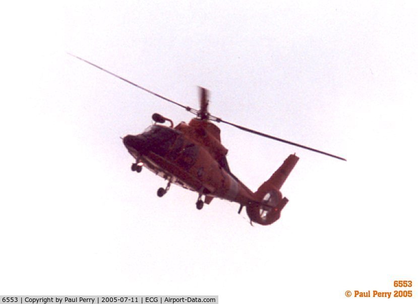 6553, Aerospatiale HH-65C Dolphin C/N 6035, Dolphin headed my way