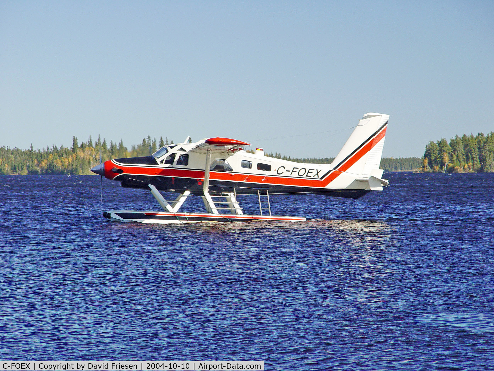 C-FOEX, 1967 De Havilland Canada DHC-2 Turbo Beaver Mk.3 C/N 1684TB52, Northern Adventures Mk III Beaver on Gull Lake