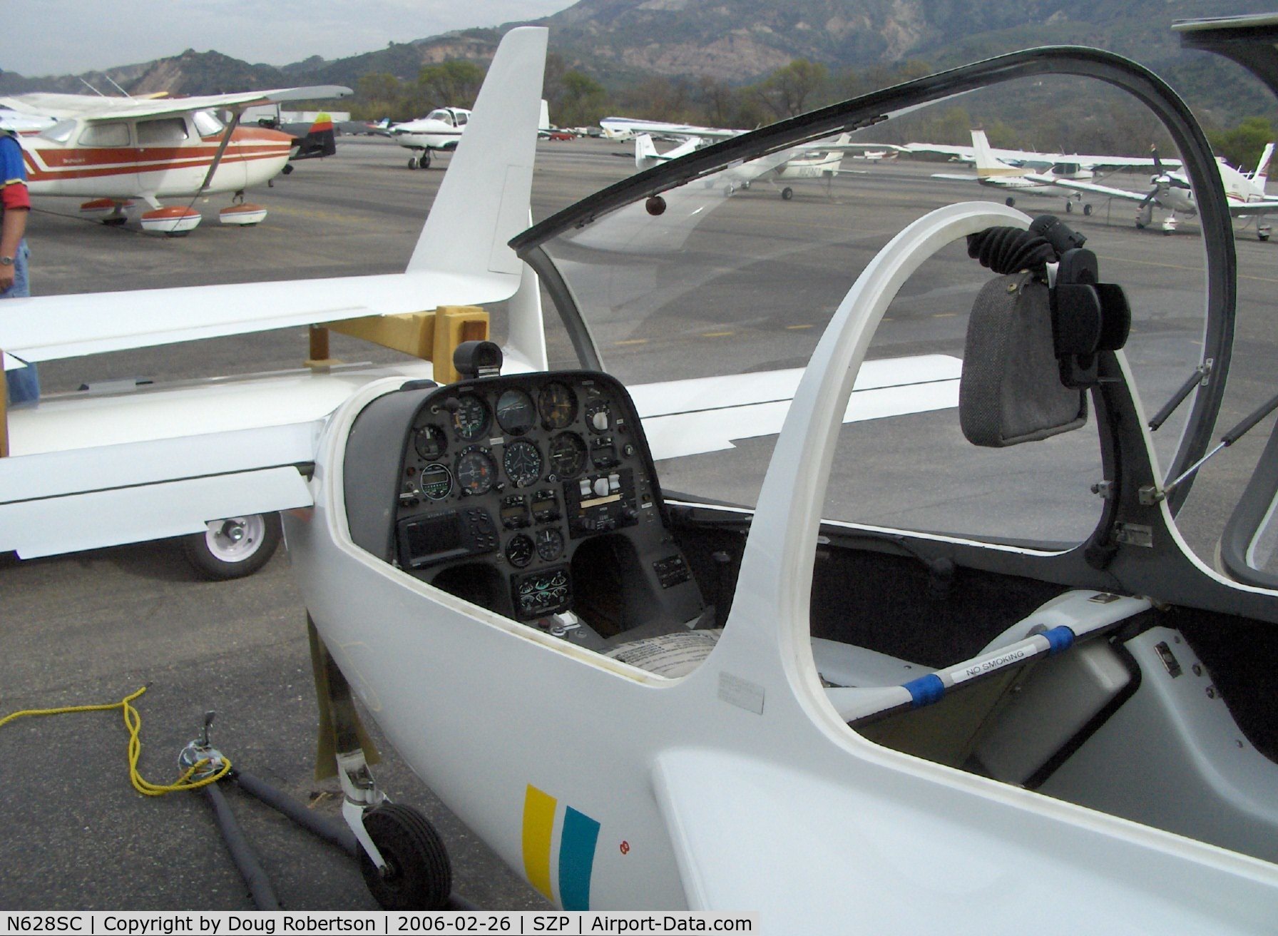 N628SC, Gyroflug SC-01B-160 Speed Canard C/N S-29, Gyroflug SC 01 B SPEED CANARD, Cockpit, full panel